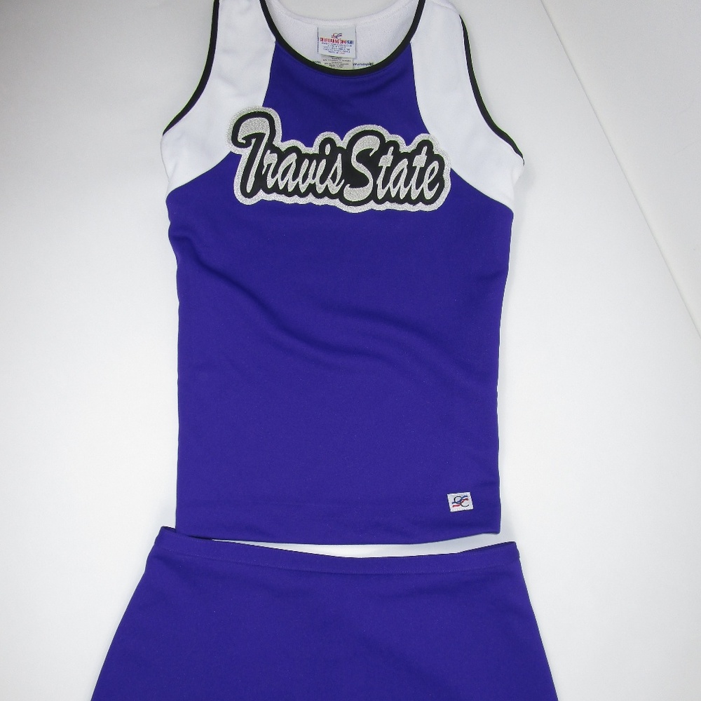Travis State Cheerleader Uniform Halloween Costume